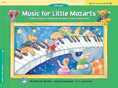 Little Mozarts Lesson Book 2 Piano Music  Various • £9.95