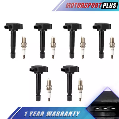 6PCS Ignition Coils W/ Spark Plugs For Acura CL EL RL MDX Honda Odyssey Civic • $64.89