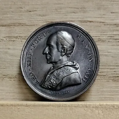 1900 Leo XIII Vatican Medal By Bianchi • $70