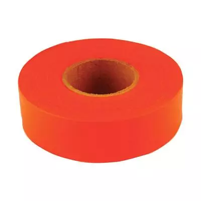 C.H. Hanson 150 Ft. L X 1.2 In.   W Polyvinyl Flagging Tape Fluorescent Orange • $6.99