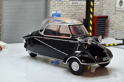 Messerschmitt KR200 Bubble Car Black 1:18 Scale Model Car • $44.75