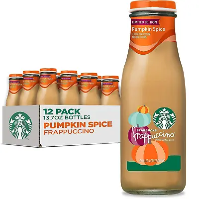 $55.02 • Buy Starbucks Frappuccino Pumpkin Spice, 12 Pack 13.7oz, Limited Edition Coffee
