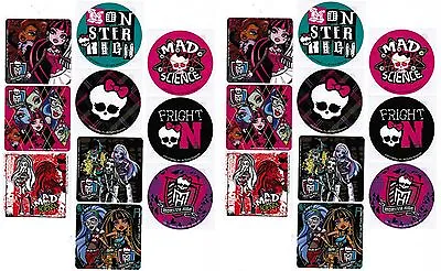 MONSTER HIGH 20 LARGE Stickers! • $7