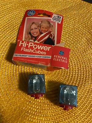 GE Hi-Power FlashCubes 2 Cubes (FB) • $5