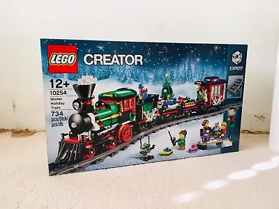 Lego Creator Expert 10254 Winter Holiday Train Brand New Sealed Retired • $529.99