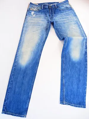 £69.99 • Buy Diesel Larkee -T Jeans W34 L34 Wash 008MX REGULAR TAPERED 34W 34L