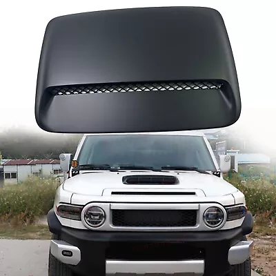 For Toyota FJ Cruiser 2007-2023 Matte Black Decorative Engine Hood Cover Trim • $90.70