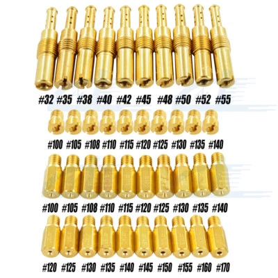 $11.99 • Buy Carburetor 30Pc Main Jets+ 10Pc Slow/Pilot Jet Set #135 #140 #145 #150 #155 #160