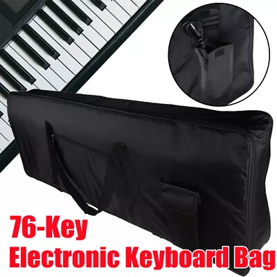 76-key Keyboard Bag Electronic Piano Carry Case For Yamaha Korg Casio Waterproof • $27.99