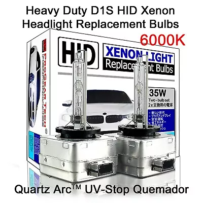 Heavy Duty 6000K D1S OEM HID Xenon Headlight Bulbs For Jeep Grand Cherokee 08-12 • $44.84