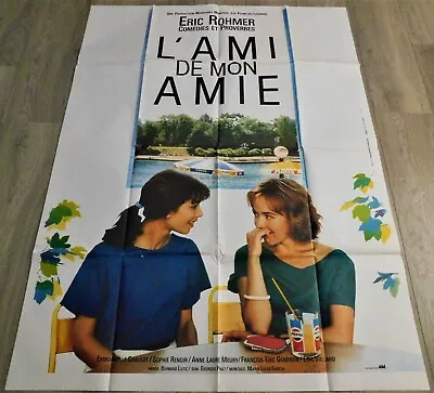 Boyfriends And Girlfriends French Movie Poster Original 47 63 1987 Eric Rohmer • $129