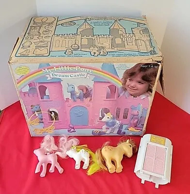 Vintage My Little Pony Dream Castle W/ Box And Extras • $100