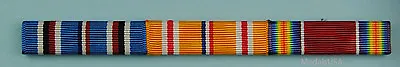 3 Ribbon Bar Asia Pacific  Theater World War Two - WWII -  Clutch Back - WW2 • $13.95