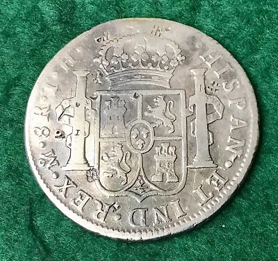 1806 Mexico 8 REALES  Australian Proclamation Coin Chop Marks • $199