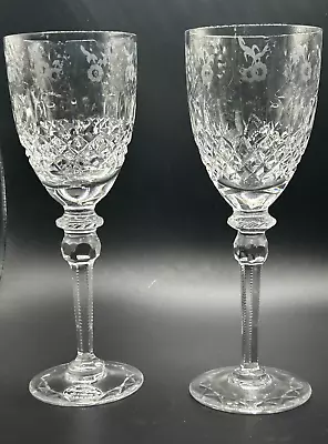 Set Of 4 Vintage Rogaska Crystal  Gallia  7 3/4  Wine Glass • $35