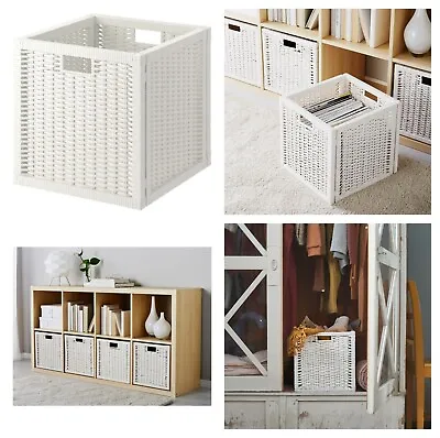 Ikea BRANÄS Basket White 32x34x32 Cm • £31.93