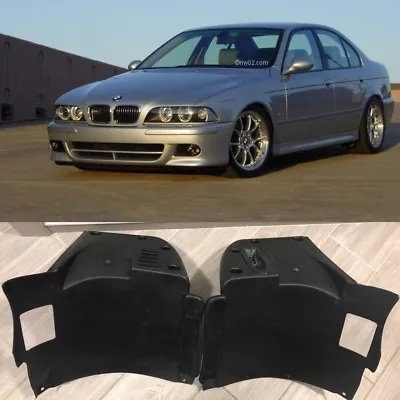 BMW E39 M5 L+R  PP Plastic FRONT Form M BUMPER SPLASH PANEL LINER TRIM FENDER • $119