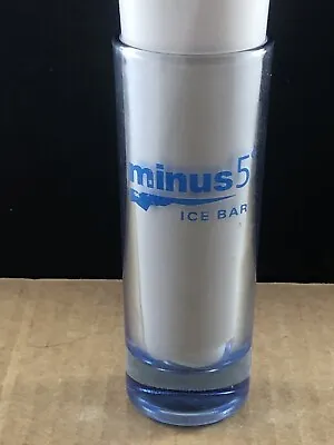 Minus 5 Ice Bar 4in. Shot Glass COMBINED SHIP $1 PER MULTIPLE • $3.11