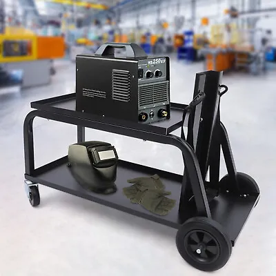 Welder Welding Cart Plasma Cutter MIG TIG Universal Storage Tanks Professional • $66.50