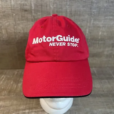 Mercury Motor Guide Red Dad Hat Ball Cap Adjustable Fishing Fish Advertising • $11.99