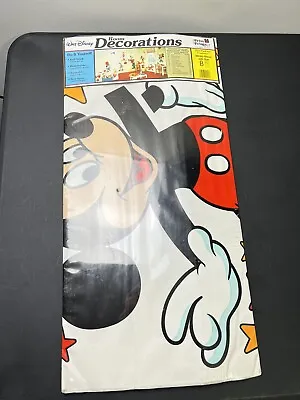 VTG Walt Disney 101 Mickey Mouse Room Decorations Wall Peel & Stick Priss Prints • $59.99