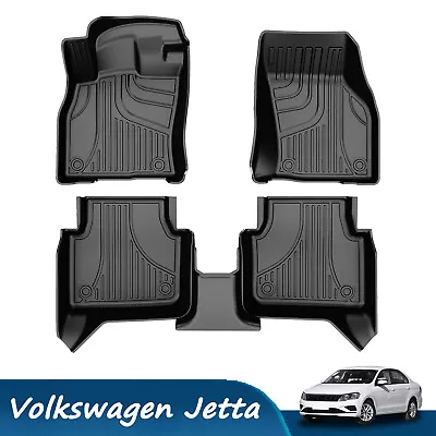 Car Floor Mats Liners Carpet Rubber All Weather For 2019-2024 Volkswagen Jetta • $89.99