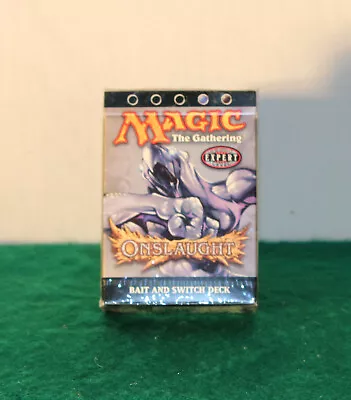 MTG Onslaught BAIT AND SWITCH Theme Deck--Factory Sealed--+ BCW Deck Guards • $29.99