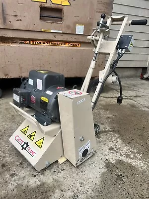 Edco CPM-8 Concrete Scarifier Grinder Electric Motor 230V 1PH COMPLETE DRUM INCL • $1799.99