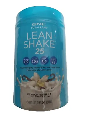 GNC Total Lean Shake 25 French Vanilla 1.38 Lb Exp 5/16/24 High -protein Meal  • $33.98