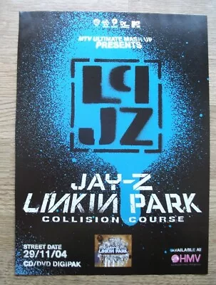 £4.75 • Buy JAY-Z + LINKIN PARK COLLISION COURSE 2004 - MUSIC Magazine Advert 12 X 8 