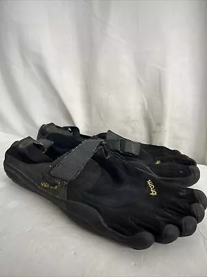 Vibram Five Fingers Men's KSO Trek Trail Hiking Black Shoes Size US 10.5-11 EU44 • $40