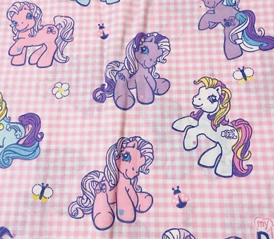 My Little Pony MLP Rare And Out Of Print Fabric Cotton Brand New 💓 Fat Quater • £15.03