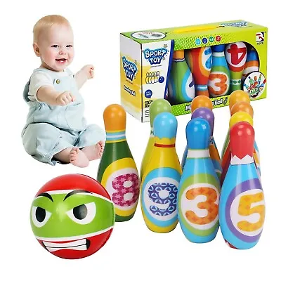 £9.99 • Buy Birthday Gift Kids Bowling Play Set, Gift Toys For 2,3,4,5 Year Old Boys Girls 