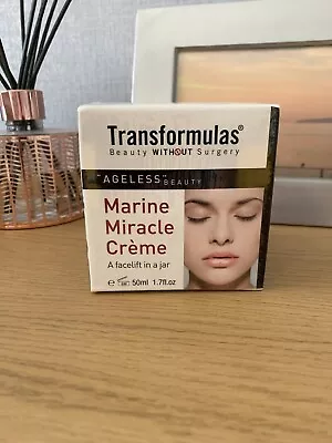 Transformulas Marine Miracle Creme 50ml Brand New Sealed RRP £97 • £47.99