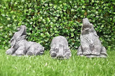 3 Small Elephants Latex Mould Moulds Mold Molds • £15