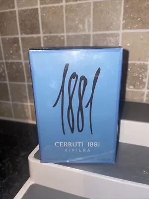 Cerruti 1881 Riviera 100ml Eau De Toilette Spray New Sealed • £31.97