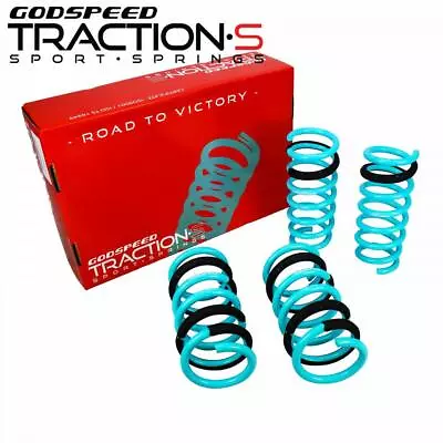 For G35 Coupe 03-07 Lowering Springs Traction-S By Godspeed LS-TS-II-0001-A • $162