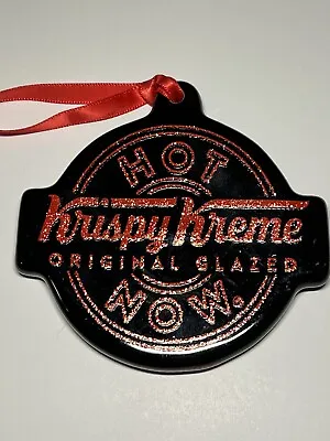 Krispy Kreme Doughnut Hot Now Light Sign Christmas Tree Ornament Original Glazed • $29.99