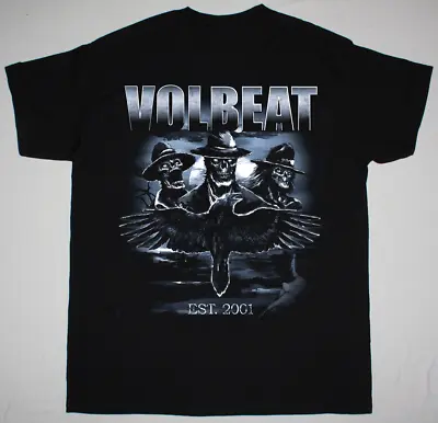 NEW Volbeat Band 200 Gift For Fan Black Size S-5XL Unisex Shirt AC1288 • $24.69