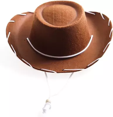 Childrens Brown Felt Cowboy Hat By  By Century Brown Size Small • $17.99