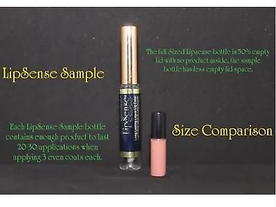 LipSense SeneGence Lipstick SAMPLE SIZE  NEW COLORS ADDED   CLOSEOUT SALE   • $9.75