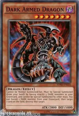 SDPD-EN016 Dark Armed Dragon 1st Edition Mint YuGiOh Card • £0.99