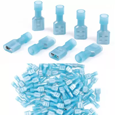 Wire Spade Connectors Female Kit Quick Disconnect Electrical Spade Terminals US • $8.90