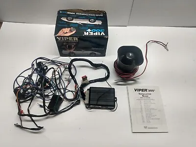 Viper 300+ Auto Security System CAR ALARM UNTESTED • $64