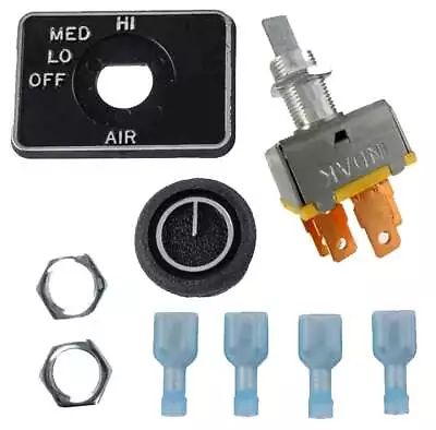 Maradyne Fans H-5670014 4-Position Heater Switch Includes: 3-Speed Switch Plate • $20.77