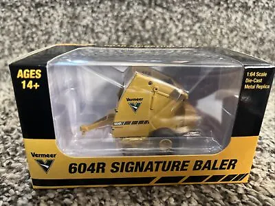 Spec Cast 1/64 High Detail Vermeer 604R Signature Round Baler NEW! • $34.99