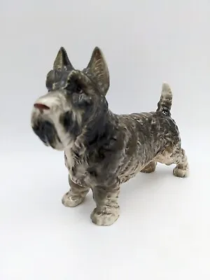 Vintage Made In Occupied Japan Scottish Terrier Scottie Dog Figurine 7  Tall • $23.16