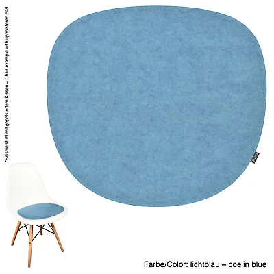 Eco Felt Pad 8mm Fits Vitra-H. Miller Eames-Sidechair DSW Cushion • £27.61