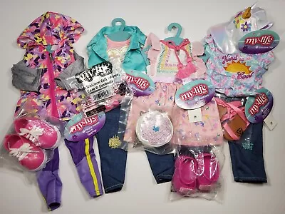 My Life As Outfits & Accessories Lot For 18  Dolls - Shoes Purse Clothes  • $39.99