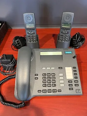 Siemens Gigaset 2420 Desk Station Phone Great For Home And Business With 2 Lines • $49.99